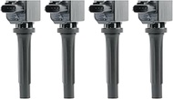 Ignition Coil Pack Set of 4 by AA Ignition - Compatible with Mazda Vehicles L4 2.0L, 2.5L Engine - 2