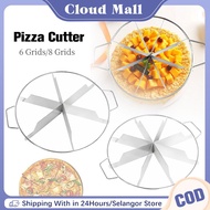 6/8Grids Cake Slice Cutter Equal Pizza Slicer Cheesecake Pizza Cutter Pizza Cutting Tool