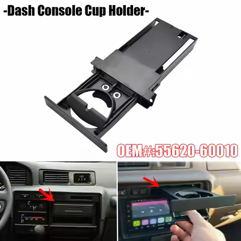 Car Dash Retractable Cup Drink Holder 55620-60010 For Toyota Land Cruiser 80 Series FZJ80 Lexus LX45