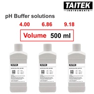 TAITEK pH Buffer Solution 4.00 6.86 7.00 9.18 10.00 Calibration Solutions for pH Meters (500 mL)