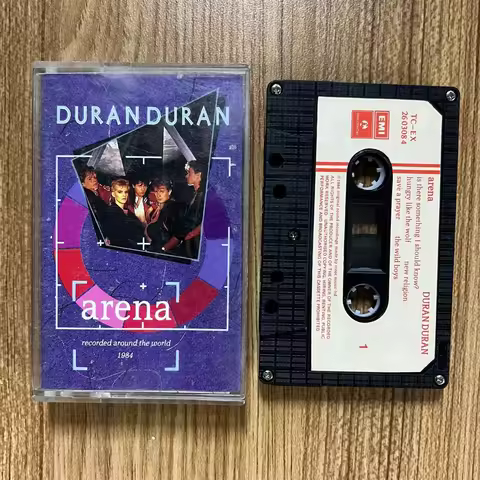 Pop Duran Duran Simon LeBon Music Tape Arena Album Wild Boy Cassettes Cosplay Walkman Car Recorder S