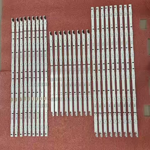 27pcs/set LED Strip For Samsung UE75H6400 UA75H6400 UE75H6400AW UE75H6475SU BN96-30437A 30438A 30439