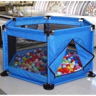 Iron-frame Glossy Tent For Kids Get 10 Balls