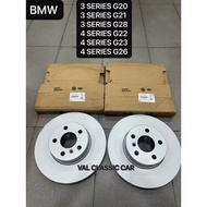 ( 100% ORIGINAL ) BMW 3 SERIES G20 G21 G28 4 SERIES G22 G23 G26 FRONT DISC ROTOR