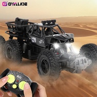 OWLLADE Kereta Remote Control 4x4 Hilux Car for Kids Birthday Gift Toy Rc Car Off Road Crawler Silve