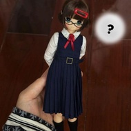 Special Six bjd Baby Clothes ob22/azone2 Generation Premium Student Dress Shirt Set Beige Sweet 4 El