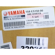 YAMAHA HLY LC135 4S 1S8-E5150-00 CRANKCASE ASSY 100% ORIGINAL HONG LEONG LC4S  AUTO CRANK CASE ENGINE ENJIN CASING