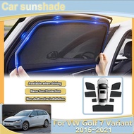 Car Side Window Sun Shade For Volkswagen Golf MK7 Accessories VW Golf 7 Variant 2015~2021 Side Car S