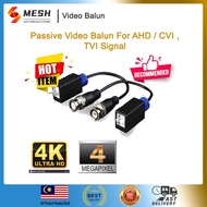 Passive Video Balun For HD CVI , TVI