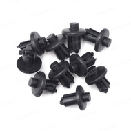 10pcs Rear Bumper Clips Black For Toyota Corolla AE100 AE101 AE111 Year 1992-1995