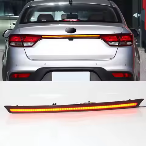Overseas Version Of Cerato Modified Through Taillight Brake Light Water Flow For Kia 19-20 New K3-WA