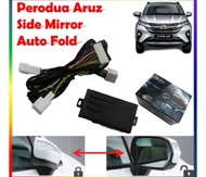 Perodua Aruz / toyota rush Side Mirror Auto Fold And Brake Lock Plug And Play High Grade