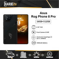 Asus Rog Phone 8 Pro Gaming Smartphone (16GB RAM+512GB ROM) / Pro Edition (24GB RAM+1TB) | Original 