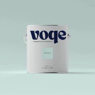 Voqe สีน้ำอะครีลิคแท้ 100% เฉดสีเขียวพาสเทล สีทาบ้าน ทาอาคารเกรดพรีเมี่ยม เนื้อสีเยอะ