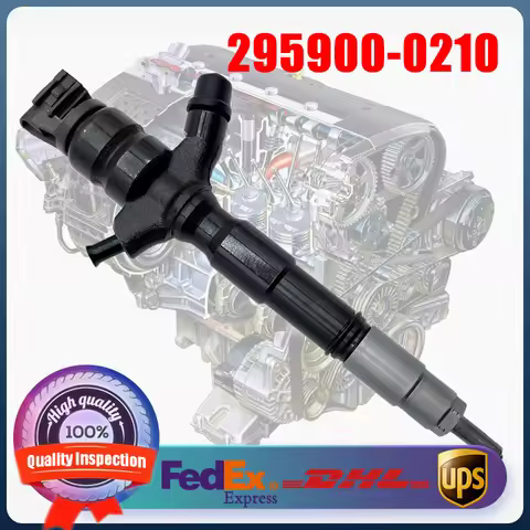 Common Rail Fuel Injector 295900-0210 23670-30450 DCRI200280 for Toyota Hilux Fortuner 2KD FTV 2.5D