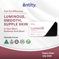 Entity Health LumeniX 100mg Skin Brightening Glutathione Supplement Single Box (Acne scar,Whitening,