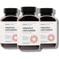 Smarter Nutrition Curcumin Softgels - Vegan High Absorption 400 mg Curcumin Supplement Standardized 