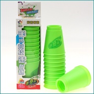 YuXin Medium Speed Stack Cups - Green (Height: 7.7cm), Sport Stacking Cups, Stack Cups