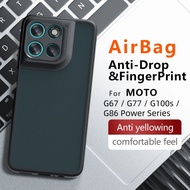 TPU Airbag Anti Fall Phone Case for Motorola Moto G77 G35 G55 G85 G67 G57 G100s G06 G86 G66J G66Y G5