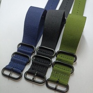 PVD Nylon Nato Zulu Canvas Watch Strap 20mm 22mm 24mm Premium 5 - Ring PVD