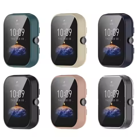 Screen Protector Case Cover For Amazfit Bip 3 Bip3 Pro Smart Watch Protective Cover Bumper Shell Pro