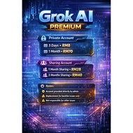 GROK AI PREMIUM MURAH 🔥 START RM8 SAHAJA