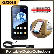 4G Android 14 PDA Terminal Wifi Bluetooth Barcode Scanner 2D 1D QR Scan Device Rugged Data Collector