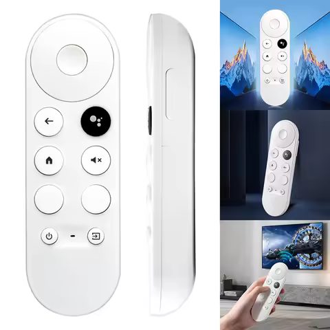 Universal G9N9N Bluetooth Compatible Voice Remote Control for Google Chromecast 4K Snow Set-Top Box 