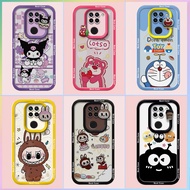 Case Redmi Note 9 4G Case Compatible with 3D Doll Cool Cartoon Kuromi Cute Soft Phone Case YQ-GZJT