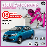 PERODUA BEZZA 1.0/1.3 - KSW (GAS) Shock Absorber (18Months Warranty)