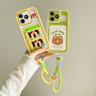 Casing realme c53 Card bag with  phone case for realme c53 case