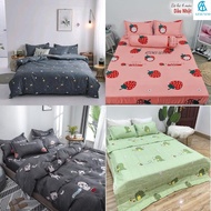 Cotton bed sheets and pillowcases 1m2/1m6/1m8/2m2 2m long mattress 10cm high sold individually Piece
