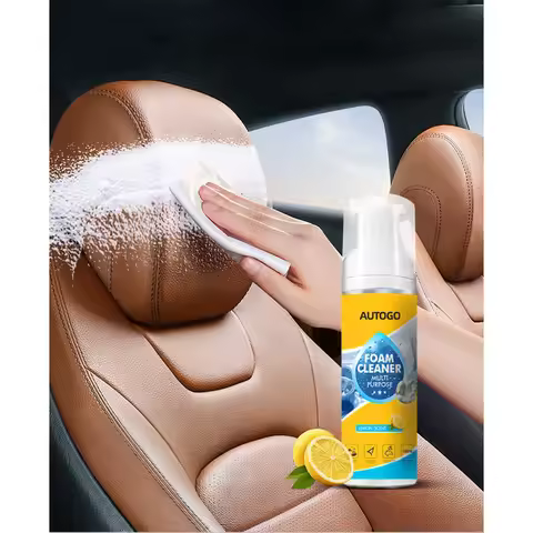 4-in-1 Multi-enzyme Foam Cleaner Car Interior Leather Plastic Fabric Foam Free Cleaning Agent Kitche
