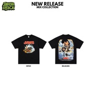 MIX COLLECTION TSHIRT SUPERMAN TSHIRT AKIRA TSHIRT CYCLOPS TSHIRT DRAGONBALL TSHIRT JAWS HIGH COLLAR