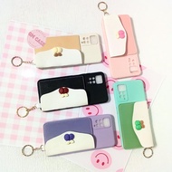 CASE DOMPET+RING BAHAN SILIKON - FOR IPHONE SAMSUNG A52 4G A52 5G A72 5G A51 A10/M10 A10S A20/A30 -