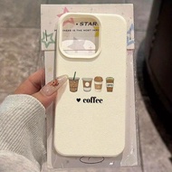 Casing For Mi 14 13 15 14T 13T 15T Pro Poco X7 F7 F6 F5 X5 X6 M6 Pro 4G A Minimalist Coffee Cup Desi