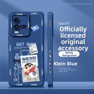 Shockproof Full-Enclosure Silicone Case For iQOO 10/iQOO 10 Pro Heat Dissipation