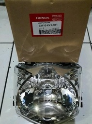 SPERPART MOTOR LAMPU DEPAN HONDA BEAT KARBU ASLI BERKUALITAS ORI ORI