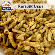 Keripik Usus Ayam Tepung / Kripik Usus 250 Gram - Molagi Snack