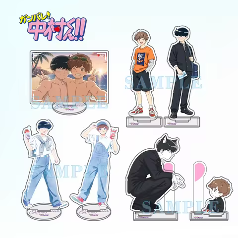 go for it nakamura kun！Octopus/BLANC High Transparency Double-Sided Printed Acrylic Stand Desktop or