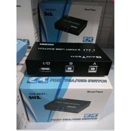 Usb SWITCH 2 PORT GAIN TECH