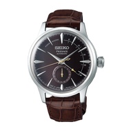 [Watchspree] Seiko Presage (Japan Made) Automatic Dark Brown Calfskin Leather Strap Watch SSA393J SSA393J1