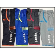 MYL 2125 Plus Size M - 4XL 3/4 Sport Pants (Full Set)