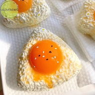 uloveremn New Handmade Silicone Simulated Squishy Egg Rice Ball Mochi Taba Squishy Fidget Toy Relief