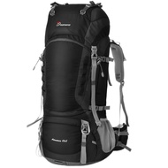 MOUNTAINTOP 80L Internal Frame Backpack for Man & Women Backpacking Hiking Backpack with Rain Cover,