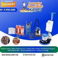 Paket Usaha Laundry Specialist Karpet