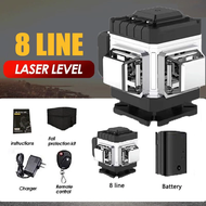 Laser Level Bangunan Waterpass Laser Keramik Leveling 4D 16 Line Digital Meteran Laser Leveling Mult
