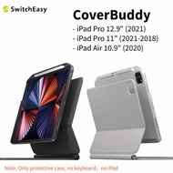 SwitchEasy CoverBuddy Pencil Holder Cover Case for 2021 iPad Air11 Pro12.9 " Smart Keyboard Folio Co