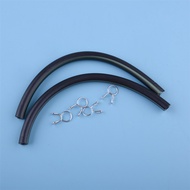 17681-098-010 Fuel Tank Gas Line Hose With Clip Kit 5.5mm Fit for Honda CT70 CT90 CB250 GL1000 Goldw