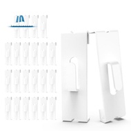 24Pcs Gridwall Hooks Hangers,Grid Panel Hooks Grid Wall Hook Grid Wall Parts Wire Grid Hook Grid She